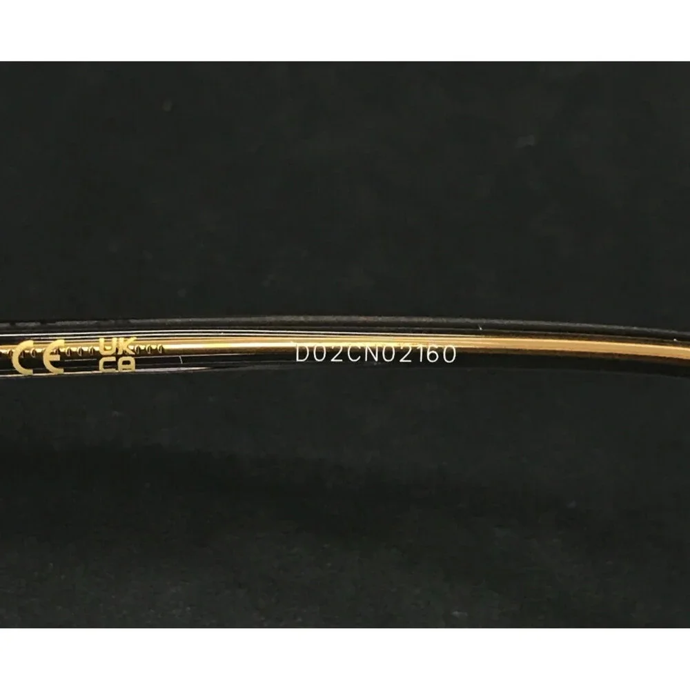 Gucci Eyeglasses Frames GG1930O 006 Clear Gold Cat Eye Full Rim 55-16-140